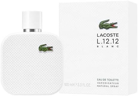 ✨¡Oferta Exclusiva!✨ L.12.12 Blanc Lacoste Eau de Toilette para Hombre 100ml 🕺💨