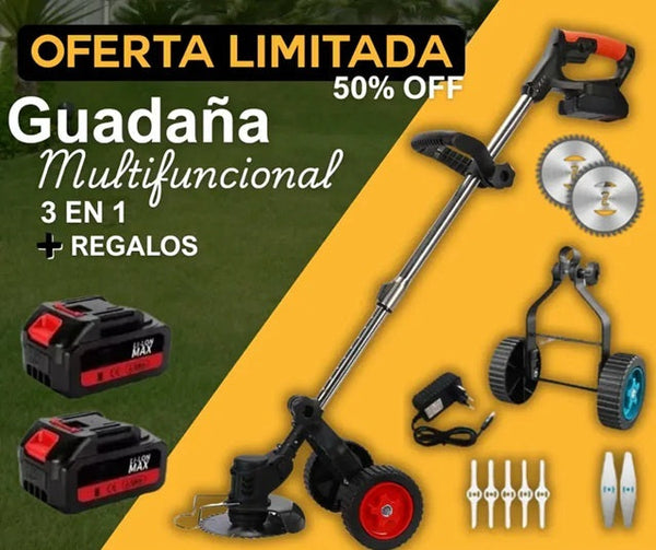 Guadaña Turbo Max™ – Con Batería Extra + Regalos