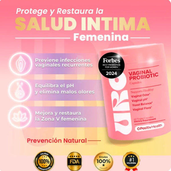 ¿Molestias intimas? URO Probioticos Vaginales es tu solucion - PRODUCTO ORIGINAL